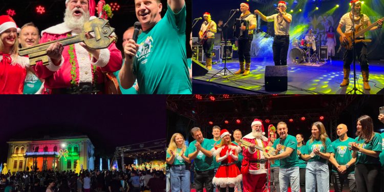 É tempo de fé e esperança, é tempo de partilhar no Natal Erechim 2024 – Esperança que Ilumina
