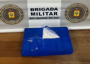 Brigada Militar efetua prisão de homem por tráfico de entorpecentes em Ipiranga do Sul