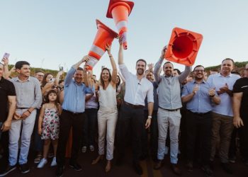 Governador inaugura pavimentação do acesso municipal de Cruzaltense
