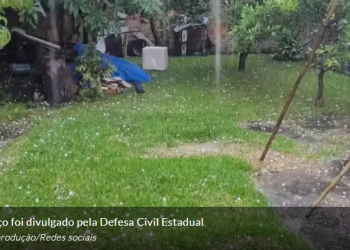 Queda de granizo provoca estragos em pelo menos 15 municípios gaúchos