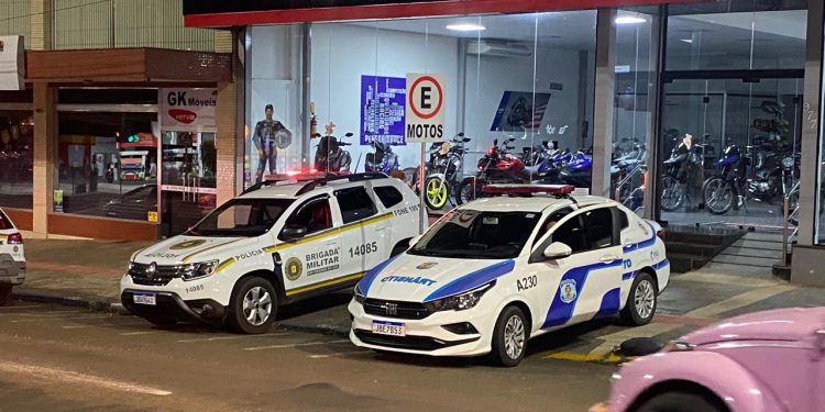 Operação integrada reforça segurança no trânsito em Erechim