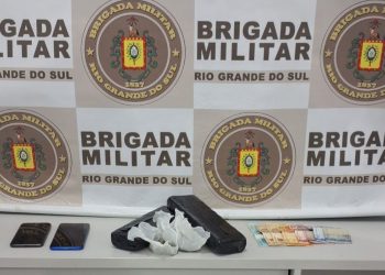 Brigada Militar efetua prisão por tráfico de entorpecentes em Campinas do Sul