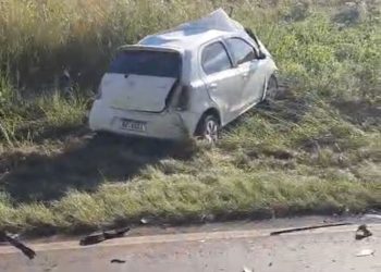 Colisão frontal na ERS-135 em Erechim deixa uma mulher morta