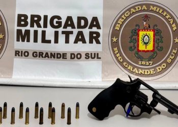 Brigada Militar realiza prisão por Porte Ilegal de Arma de Fogo em Erechim