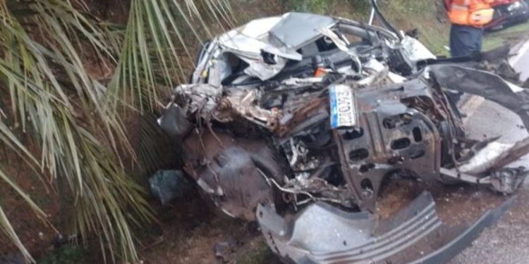 Grave acidente de trânsito deixa uma pessoa morta e bloqueia a RS 135 em Coxilha