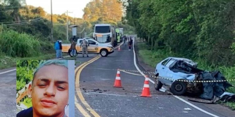 Morre quinta vítima do grave acidente entre carro e ônibus em Rondinha