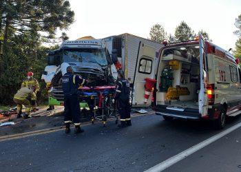 Grave acidente de trânsito é registrado na ERS-135, em Getúlio Vargas