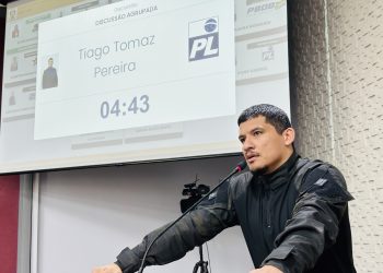 Vereador Tiago The Police defende vigilância armada nas escolas e propõe Semana Municipal da Segurança Escolar