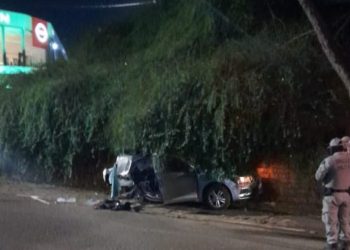 Acidente durante a madrugada deixa jovem em estado gravíssimo na UTI em Erechim