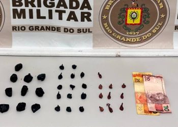 Brigada Militar prende homem por tráfico de drogas em Erechim