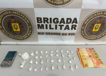 3º BPChoque prende homem por tráfico de drogas em Nonoai