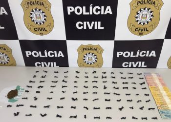 Dupla é presa em flagrante pela Polícia Civil em ação contra o tráfico em Erechim