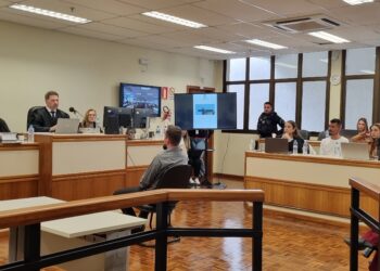 Julgamento do caso Gabriel Basso de Moura tem início no Fórum de Erechim e mobiliza a comunidade