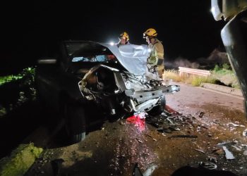 Colisão entre carro e caminhão deixa uma vítima fatal na estrada que liga Barra do Rio Azul a Aratiba