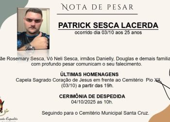 Motociclista vítima de grave acidente em Erechim será sepultado neste sábado