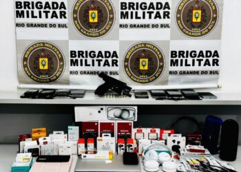 Brigada Militar prende cinco suspeitos após roubo a comércio em São Valentim