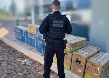 PF realiza ação de combate ao crime de descaminho em Getúlio Vargas e Estação