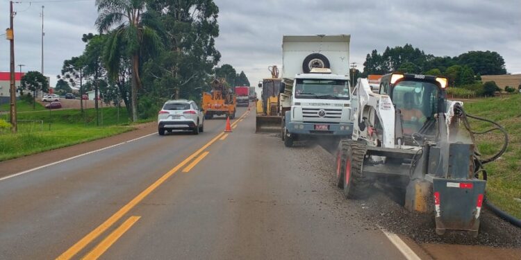 ERS-135 terá obras de manutenção entre Passo Fundo e Erechim nesta semana