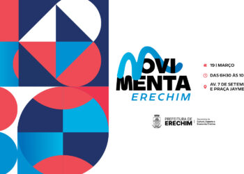 Movimenta Erechim vai transformar a Avenida 7 de Setembro em espaço de esporte, cultura e convivência