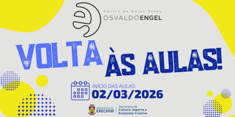 Centro de Belas Artes Osvaldo Engel retoma aulas na próxima segunda-feira