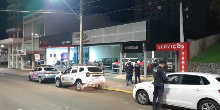 Operação conjunta fiscaliza motocicletas e combate irregularidades no trânsito em Erechim