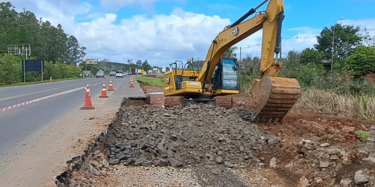 EGR intensifica obras na ERS-135 entre Passo Fundo e Erechim