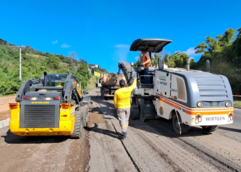 Obras na ERS-135 entre Erechim e Getúlio Vargas podem causar lentidão nesta semana