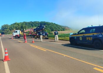 Atualizada: Homem morre em acidente no trecho entre Erechim e Barão de Cotegipe 