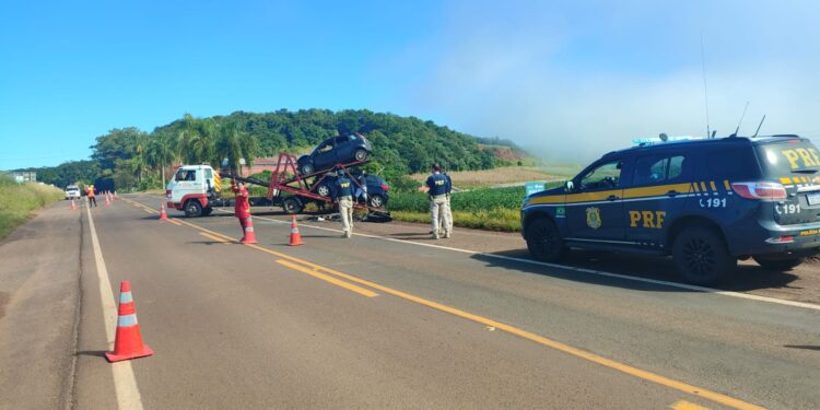 Atualizada: Homem morre em acidente no trecho entre Erechim e Barão de Cotegipe 