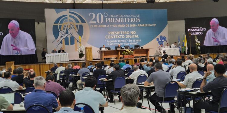 Padres da Diocese de Erexim participam do 20º Encontro Nacional de Presbíteros em Aparecida – SP