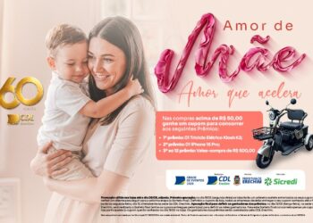 CDL Erechim lança campanha de Dia das Mães com sorteio de triciclo elétrico, iPhone e vales-compra