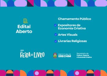 Feira do Livro de Erechim abre inscrições para expositores da Feira Criativa
