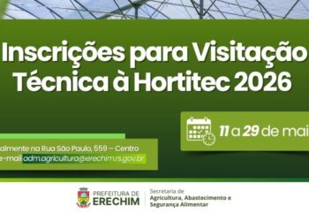 Inscrições abertas para Visitação Técnica à Hortitec 2026 em Holambra