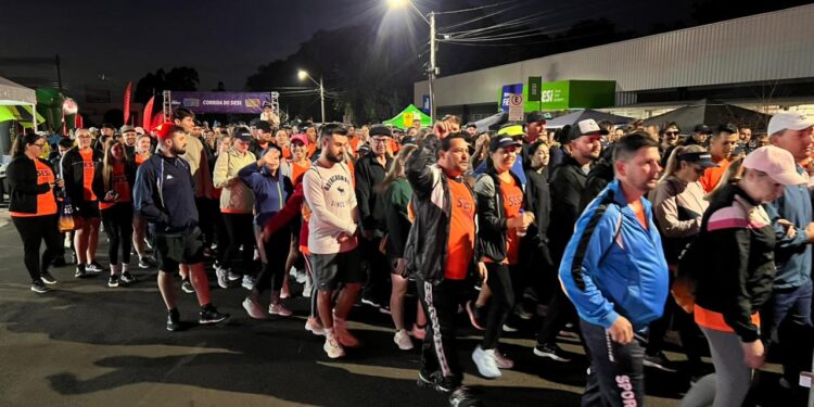 Corrida e Caminhada do SESI reúne mais de 2,3 mil participantes e movimenta Erechim no Dia do Trabalhador