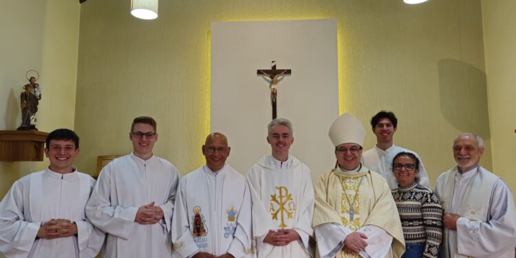 Posse do novo reitor do Seminário Maior São José marca momento de comunhão na Diocese de Erexim
