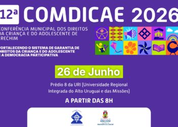 12ª Conferência Municipal dos Direitos da Criança e do Adolescente acontece nesta sexta-feira