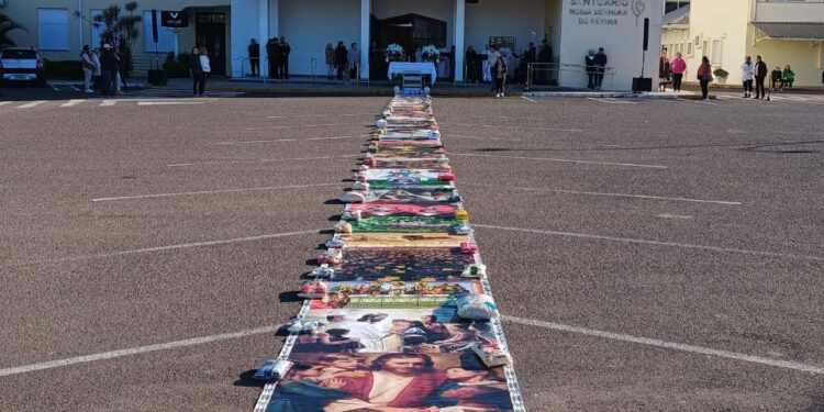 Santuário de Fátima em Erechim terá missas, procissão e Tapete da Solidariedade em Corpus Christi