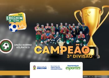 União Bairro Atlântico conquista o título da Taça Erechim de Futsal – 3ª Divisão