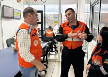 Chuva já supera 45 milímetros em Erechim e Defesa Civil reforça alerta para risco de deslizamentos e queda de árvores