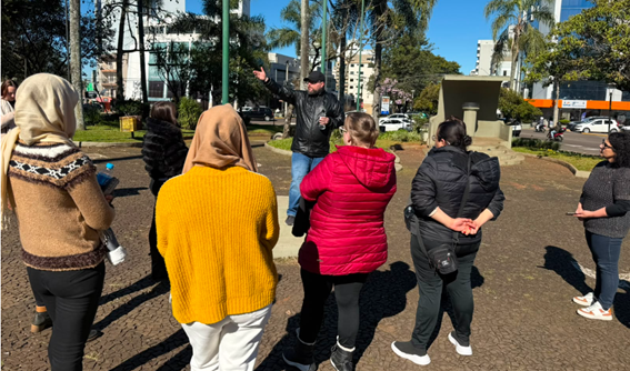 Alunas do curso de Agente de Informações Turísticas do Senac Erechim realizam visita ao Arquivo Histórico Municipal