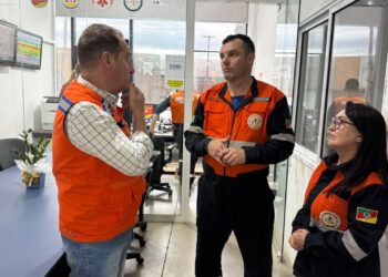 Erechim registra 207 milímetros de chuva em 24 horas e Prefeitura mobiliza equipes para atender ocorrências