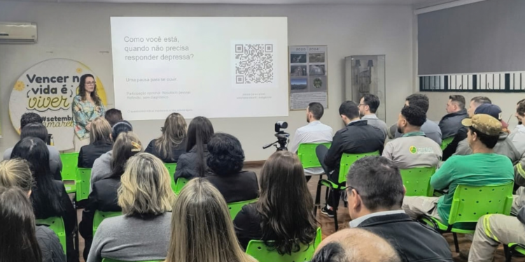 Ação de promoção da saúde mental promove diálogo sobre autocuidado e valorização da vida