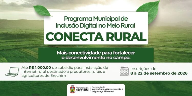 Prefeitura reabre inscrições para o Conecta Rural e amplia oportunidade para agricultores