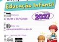 Inscrições para novos estudantes da Educação Infantil ano de 2027 começam na terça-feira