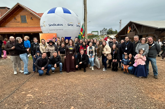 Sesc e Senac celebram 80 anos com programação especial no Acampamento Farroupilha de Erechim
