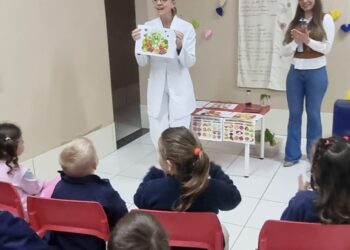 Projeto Alimentos Construtores promove educação alimentar entre crianças da Educação Infantil