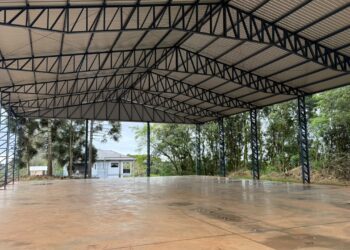 Quadra Poliesportiva do Distrito de Capoerê entra na segunda etapa de obras