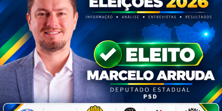 Marcelo Arruda é eleito deputado estadual em disputa acirradíssima dentro do PSD