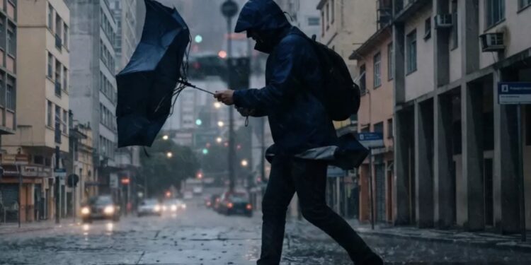 RS deve enfrentar novo período de chuvas intensas e vendavais a partir desta quinta-feira