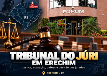 Homem é condenado a 20 anos e 10 meses de prisão por homicídio em Erechim